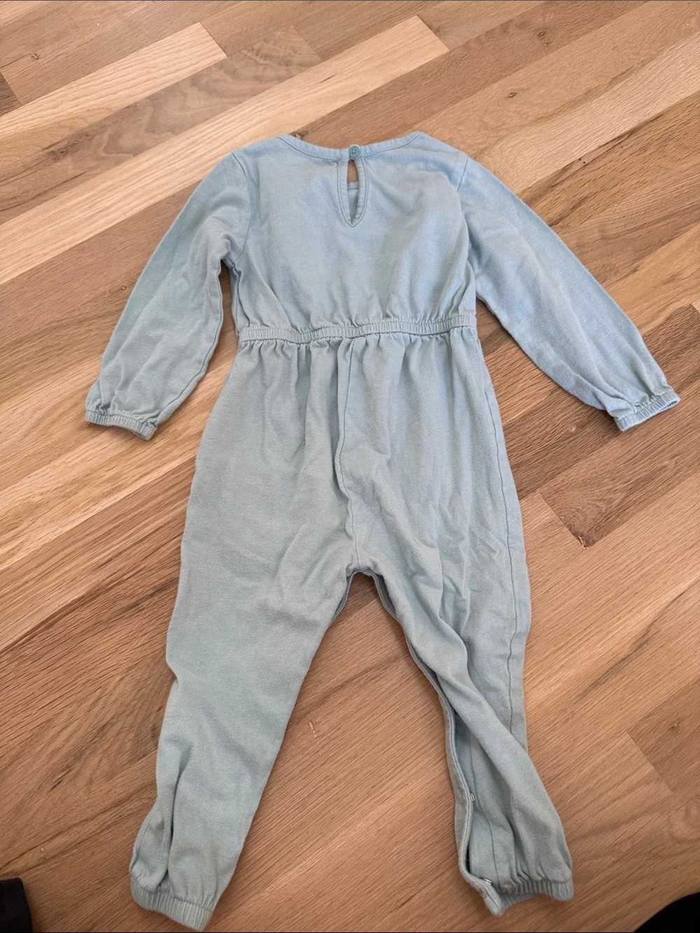 Old Navy Light Blue Long-Sleeve Kids Romper